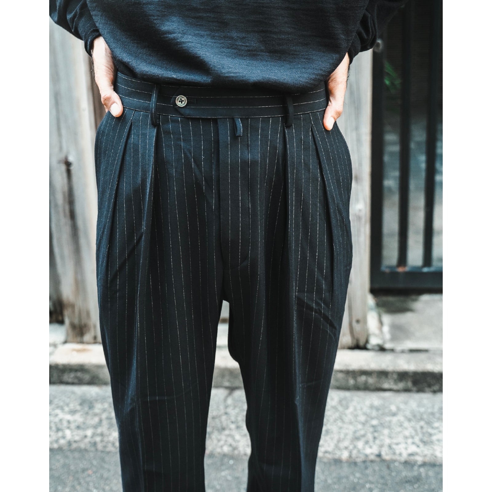 モデル：175cm　着用サイズ：44