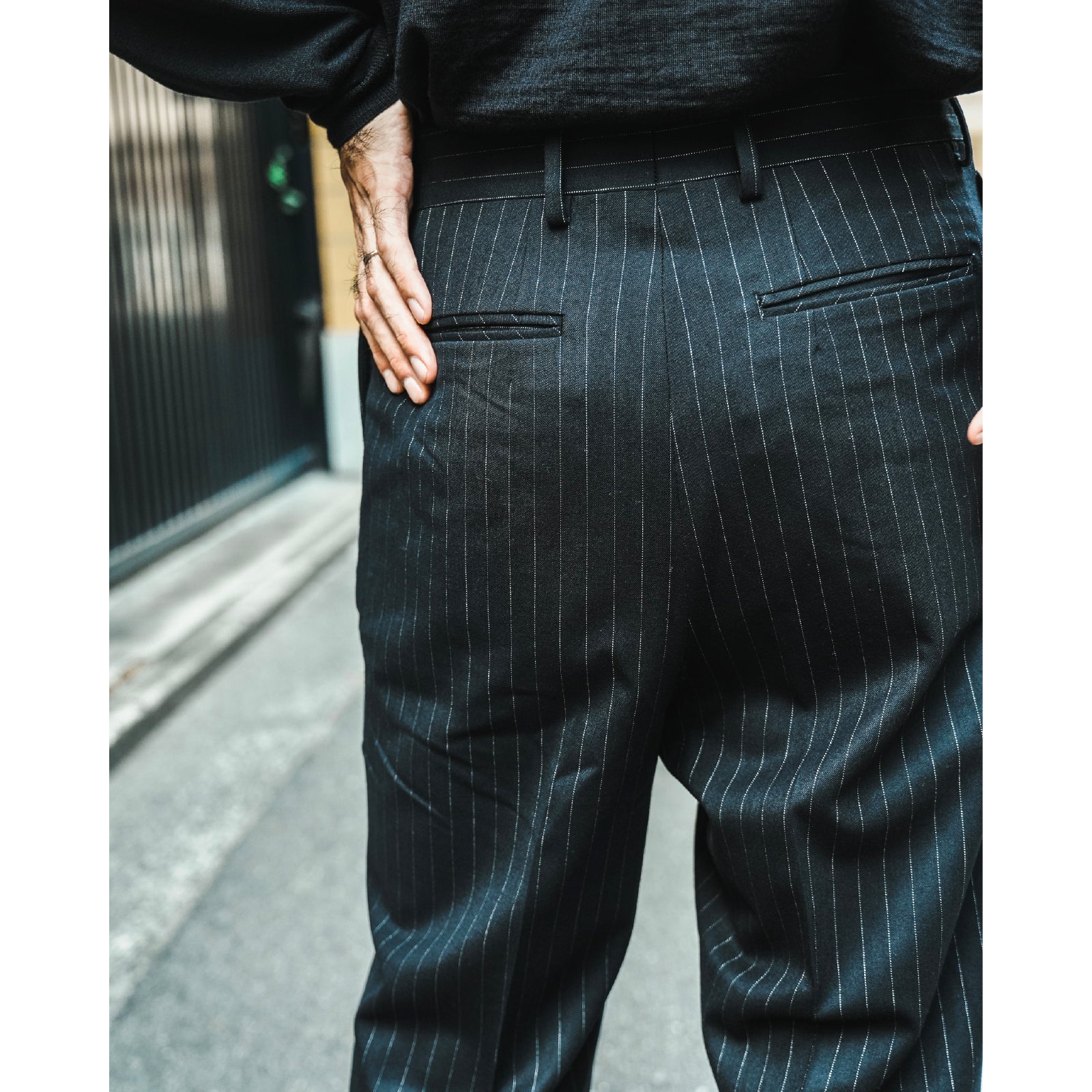 モデル：175cm　着用サイズ：44