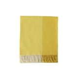 Brushed Scarf Block Block Yellow