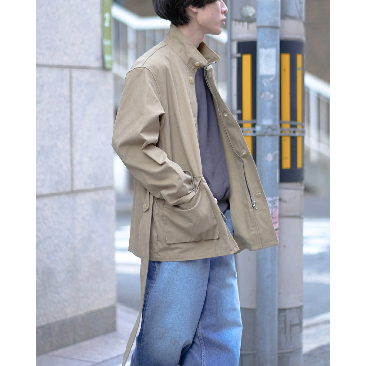 モデル：175cm　着用サイズ：S