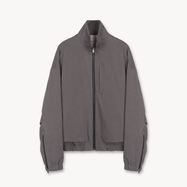 Kira Drape Blouson in Vintage Cotton