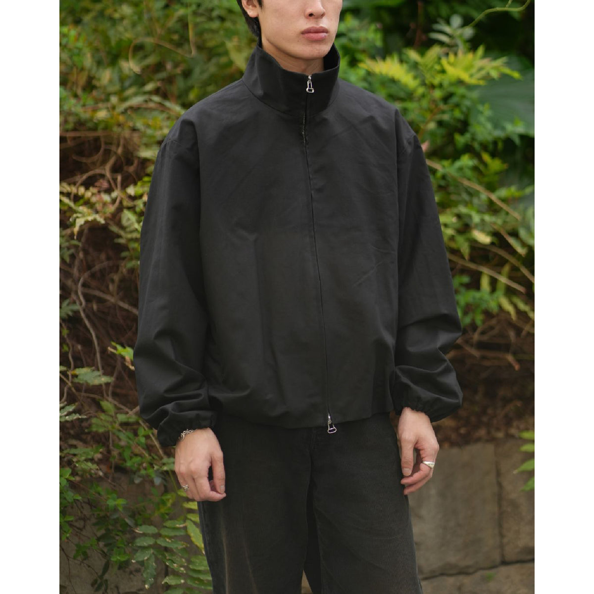 Caviar Track Jacket in Technical Cotton