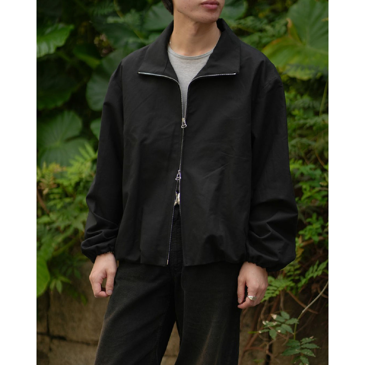 Caviar Track Jacket in Technical Cotton