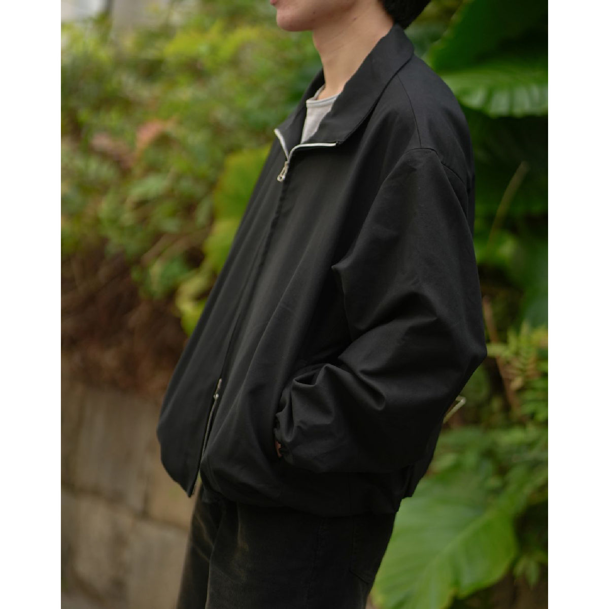 Caviar Track Jacket in Technical Cotton