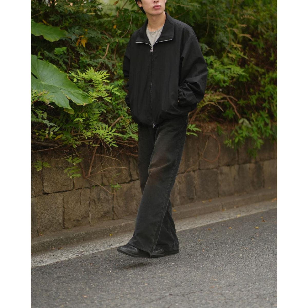 Caviar Track Jacket in Technical Cotton