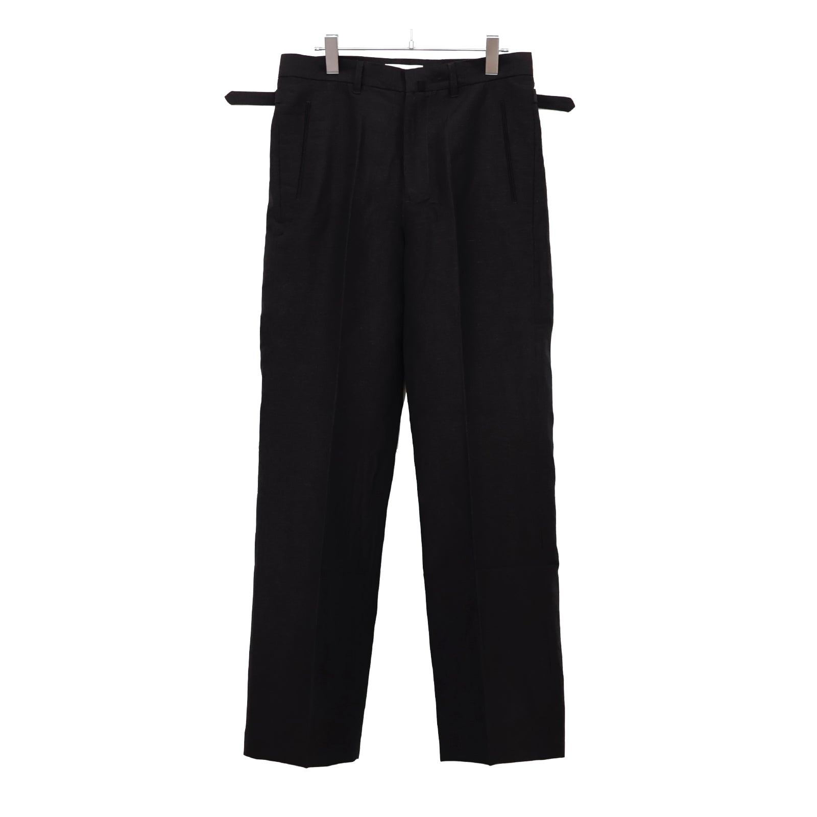 Dylan Flared Trousers in Linen & Wool - ref. / Web Store