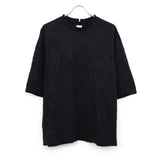 Totti Crinkled T-Shirt in Cotton BLACK
