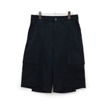 Ryan Divisor Cargo Shorts in Cotton Nep FADED BLACK