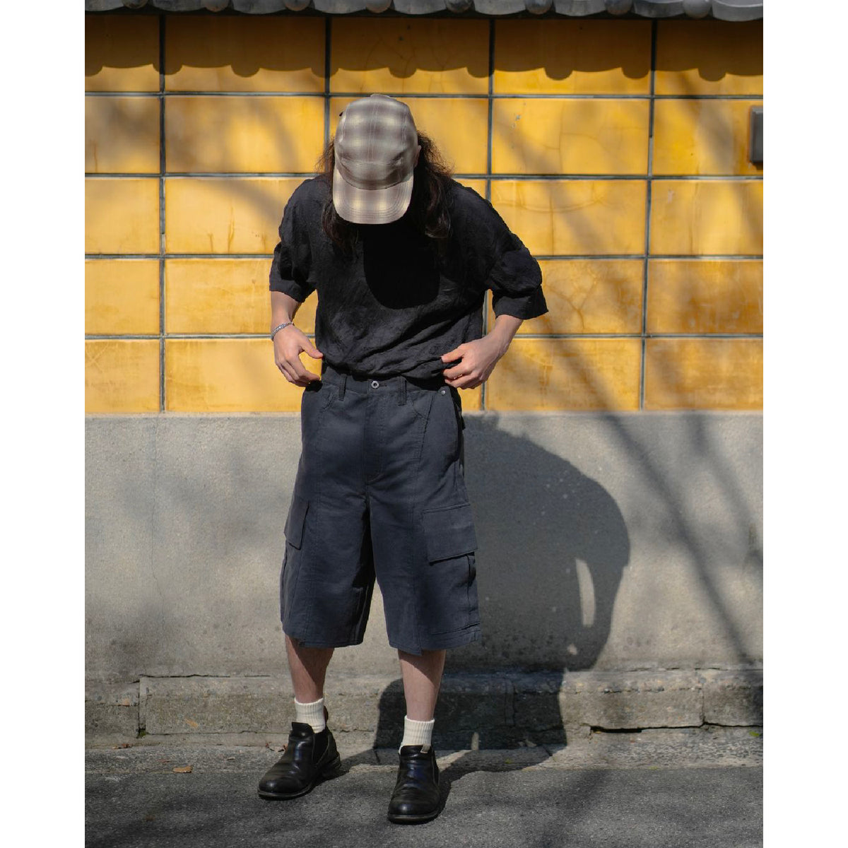 Ryan Divisor Cargo Shorts in Cotton Nep