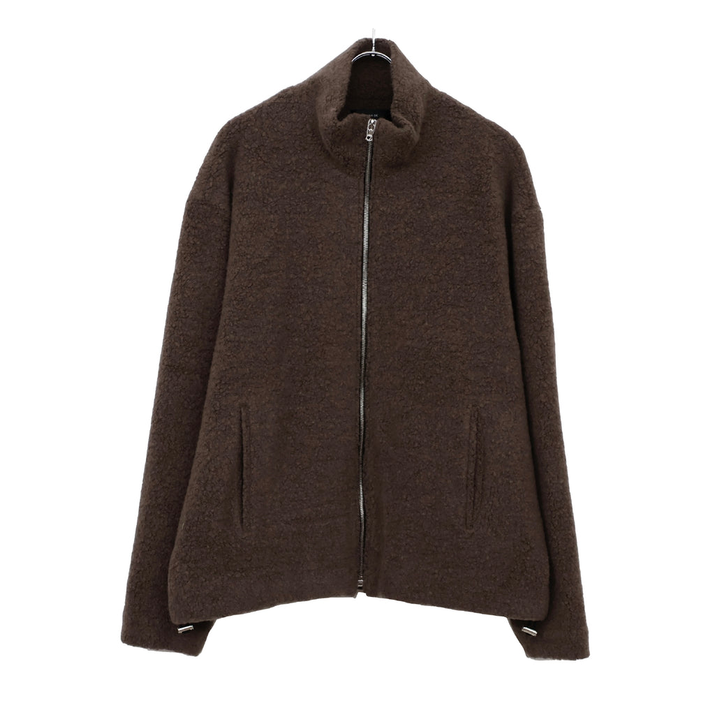 Boa Fleece Jacket in Angora/Virgin Wool