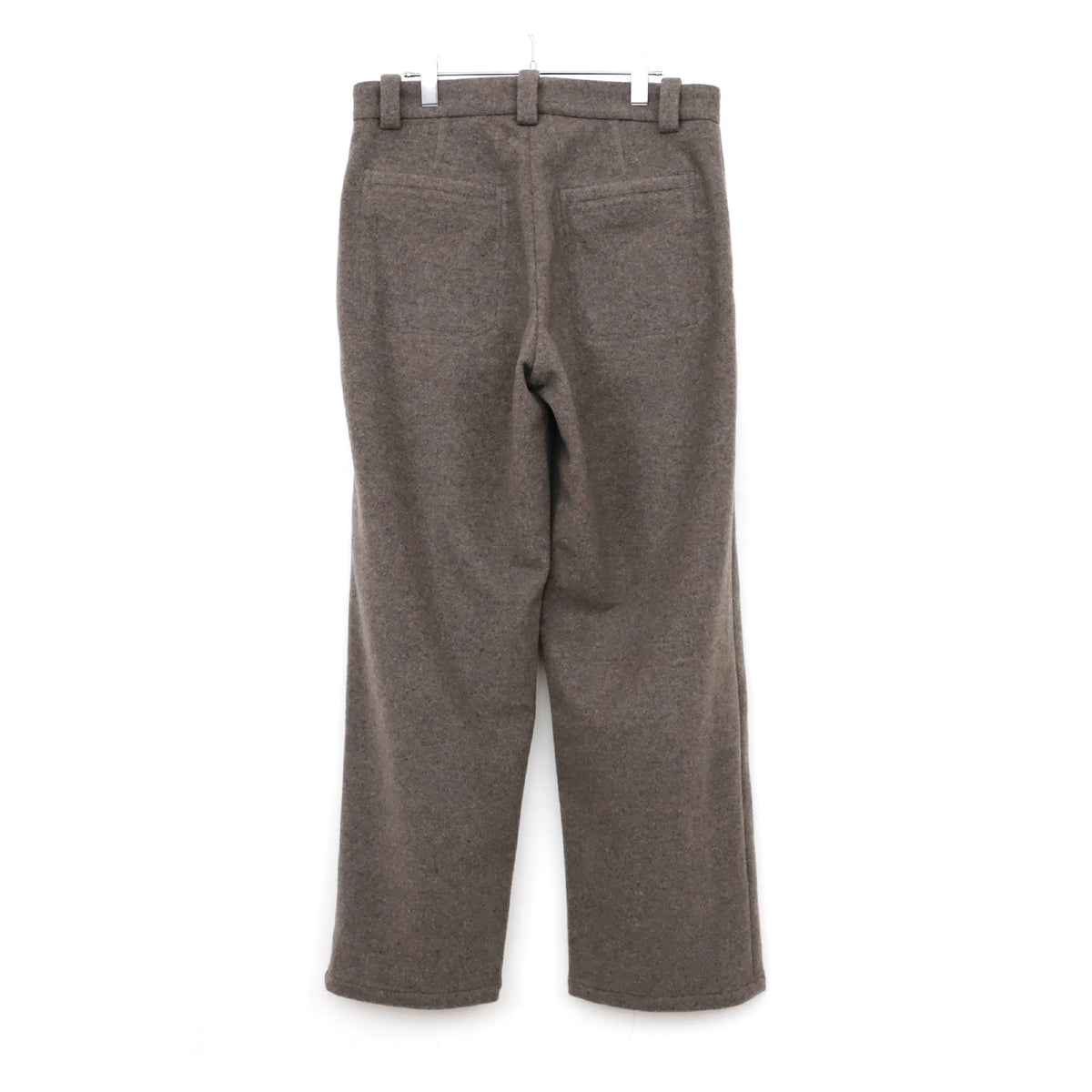 Two-Tuck Pocket Trousers in Wool/Cashmere
