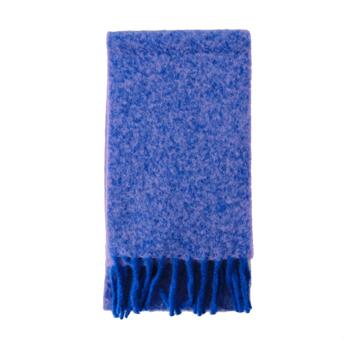 Two Colour Woolly Scarf
