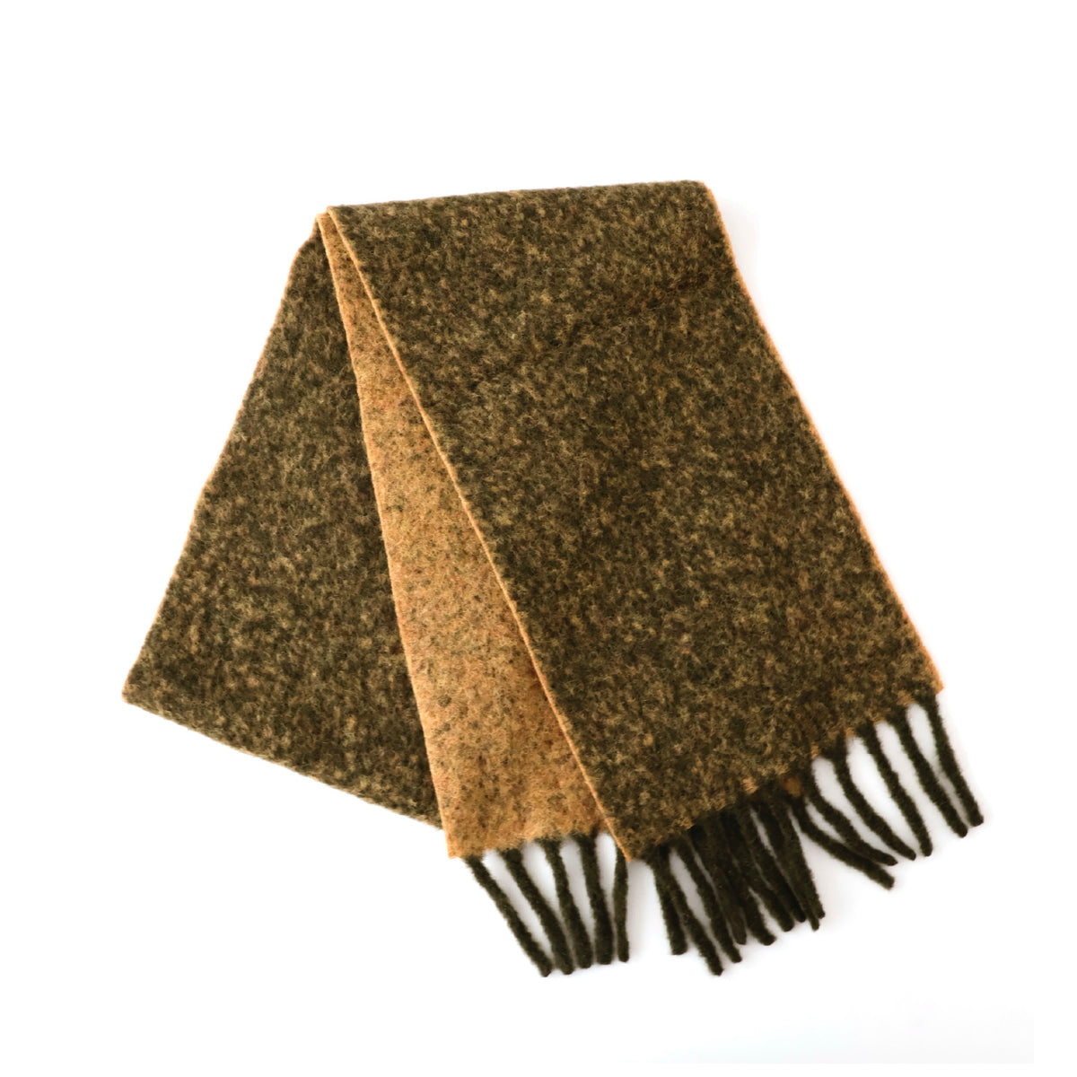 Two Colour Woolly Scarf