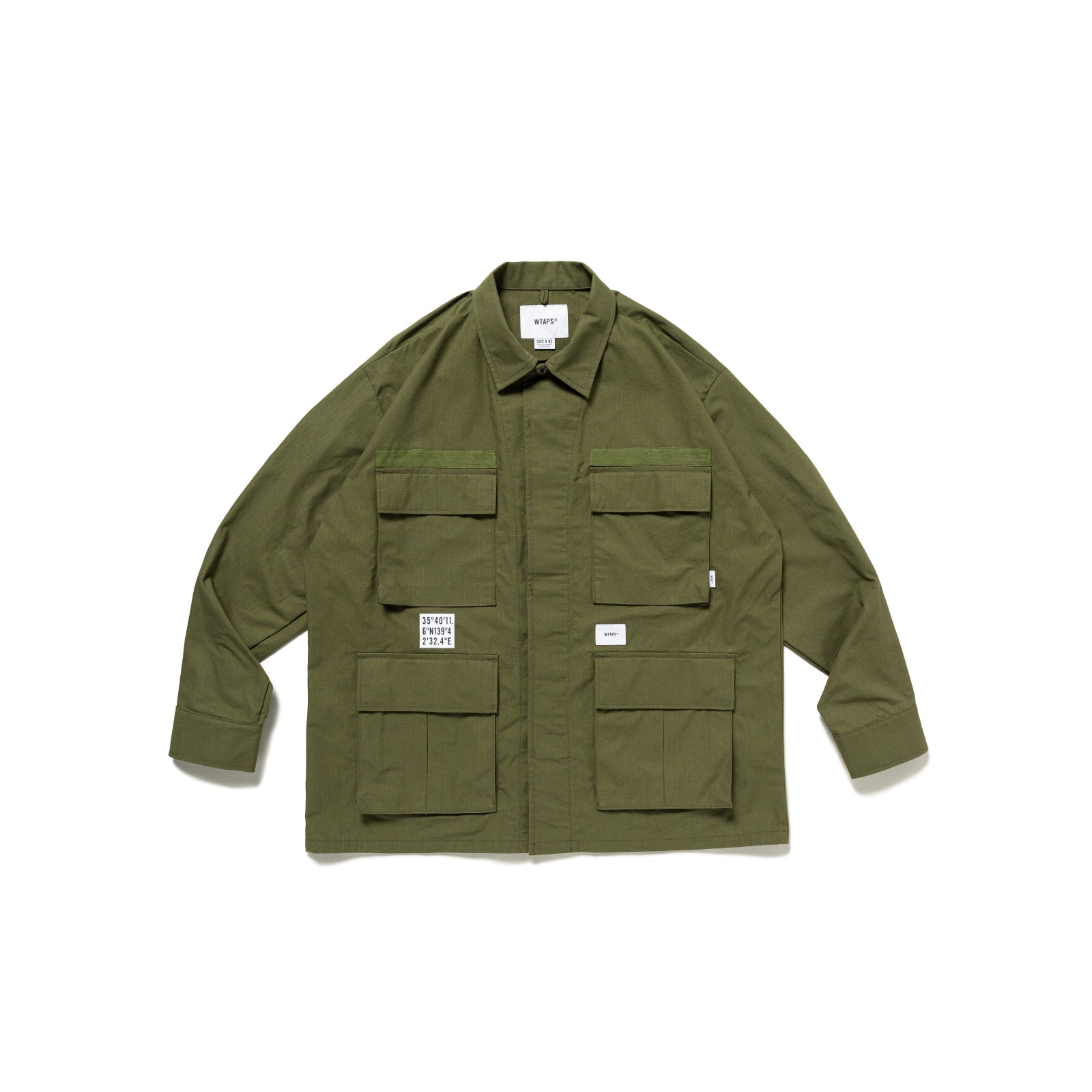 21AW WTAPS ダブルタップス SBS LS S OLIVE DRAB | nate-hospital.com