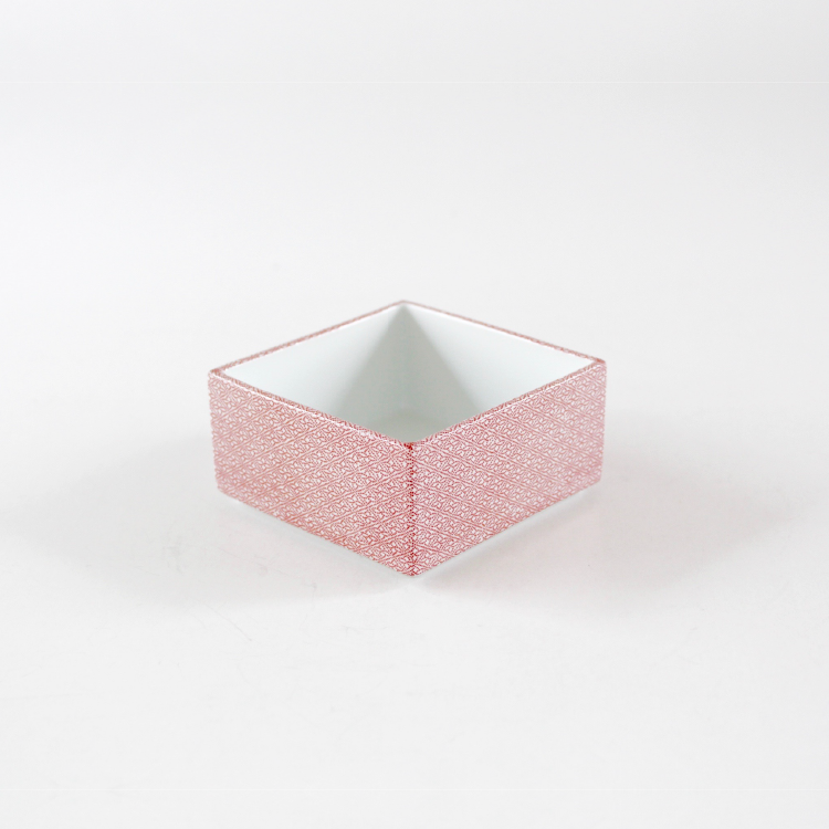 重箱 印判<br>赤絵 菱結 小 身 - ref. / Web Store