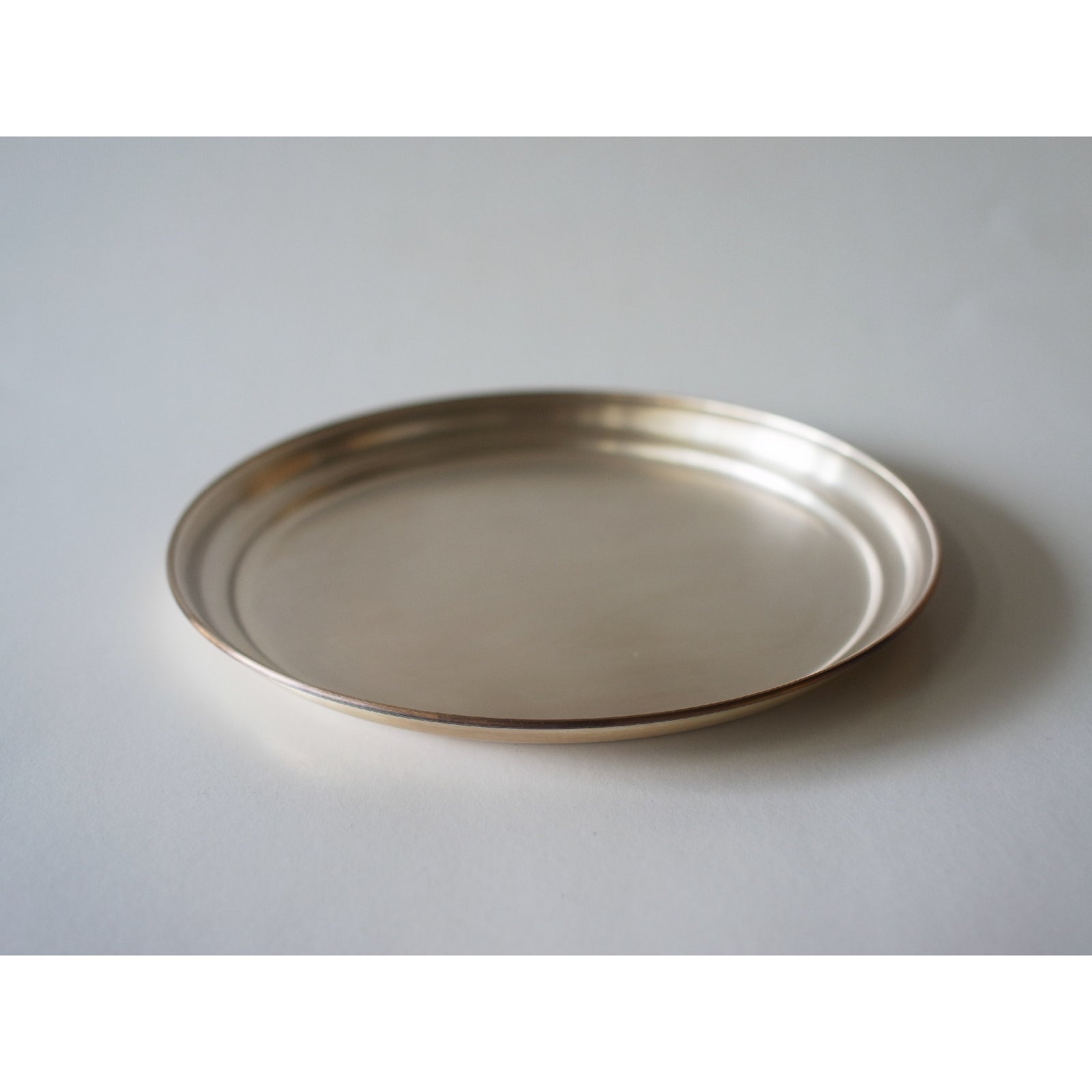 お盆 真鍮銀めっき 小 - ref. / Web Store