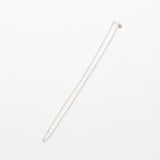 SL018 / TWNKL CIRCLE NECKLESS SILVER