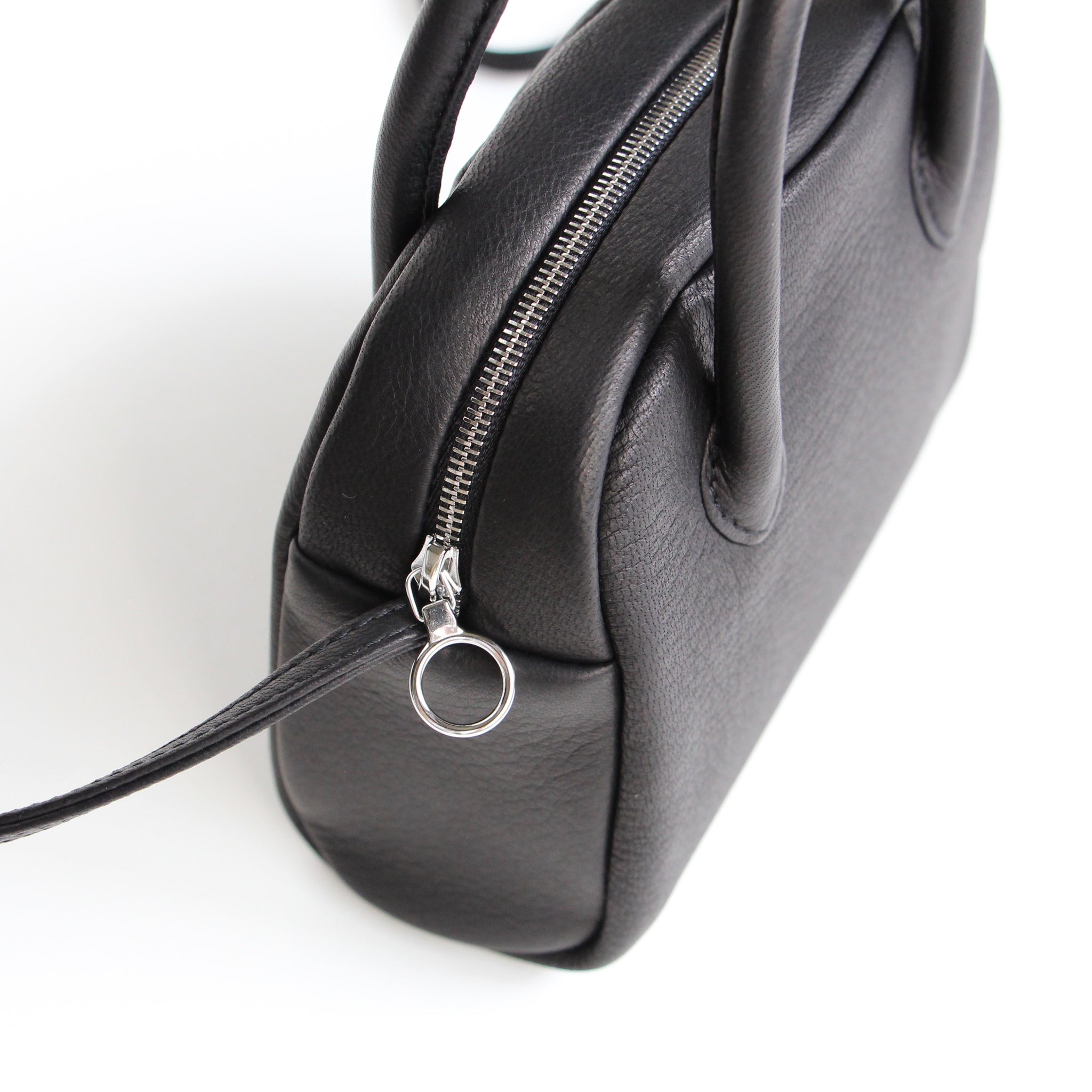 DA39 / DEER LEATHER BOSTON MINI+SHOULDER