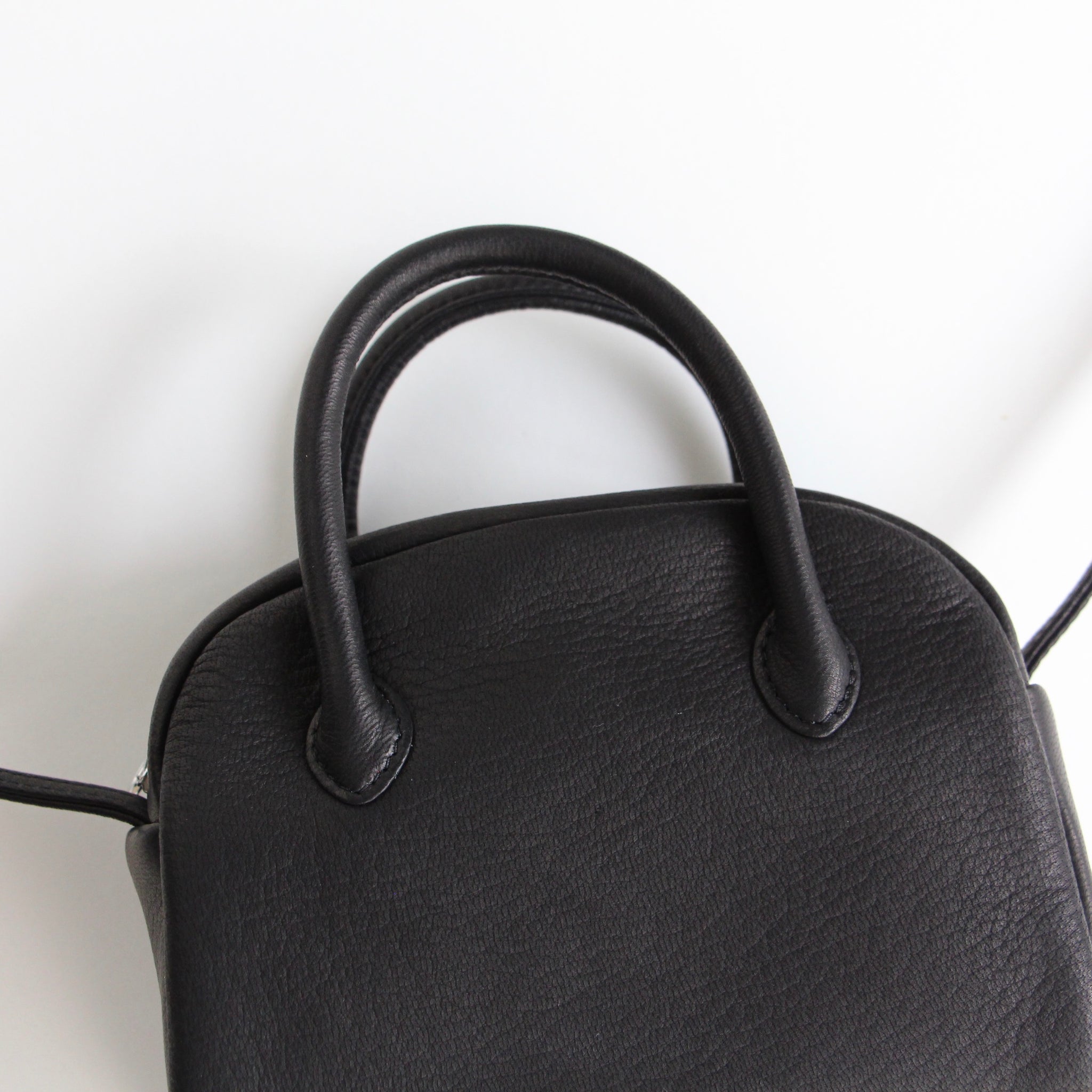 DA39 / DEER LEATHER BOSTON MINI+SHOULDER