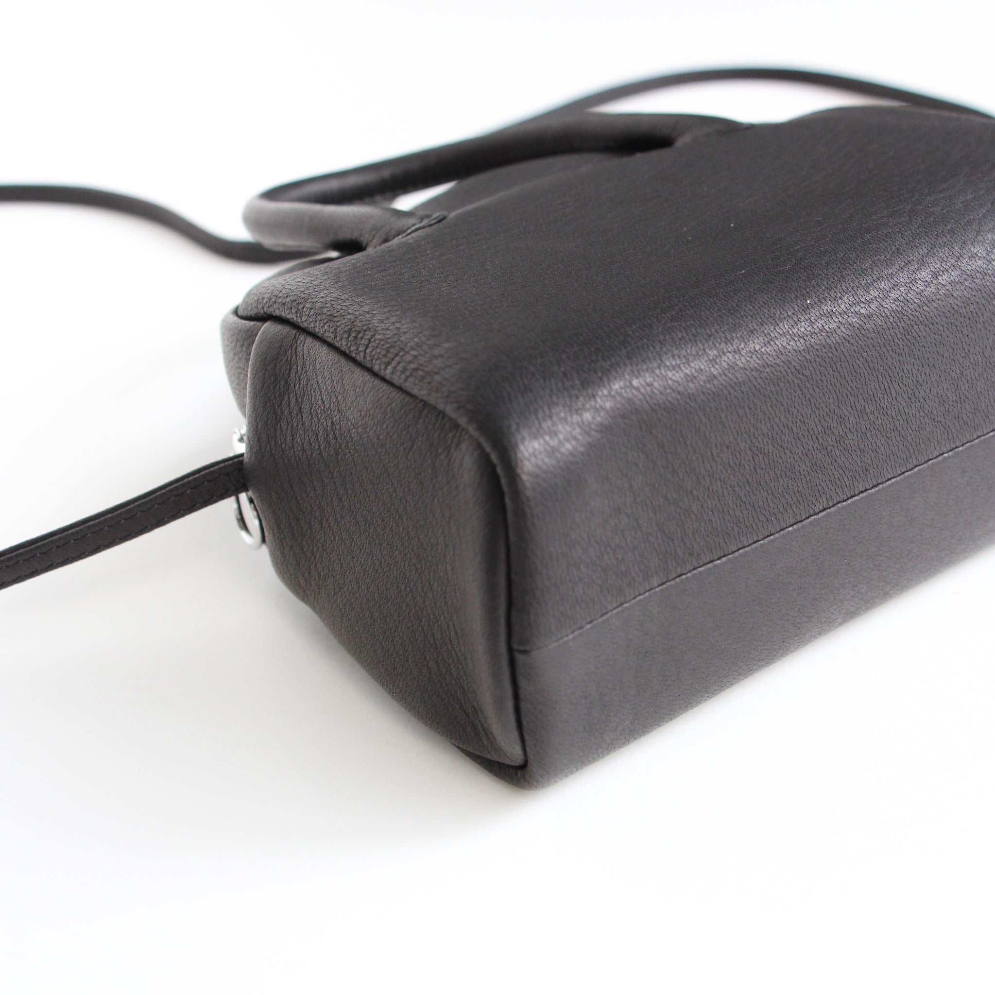 DA39 / DEER LEATHER BOSTON MINI+SHOULDER