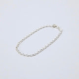 SL017 / TWNKL CIRCLE BRACELET SILVER