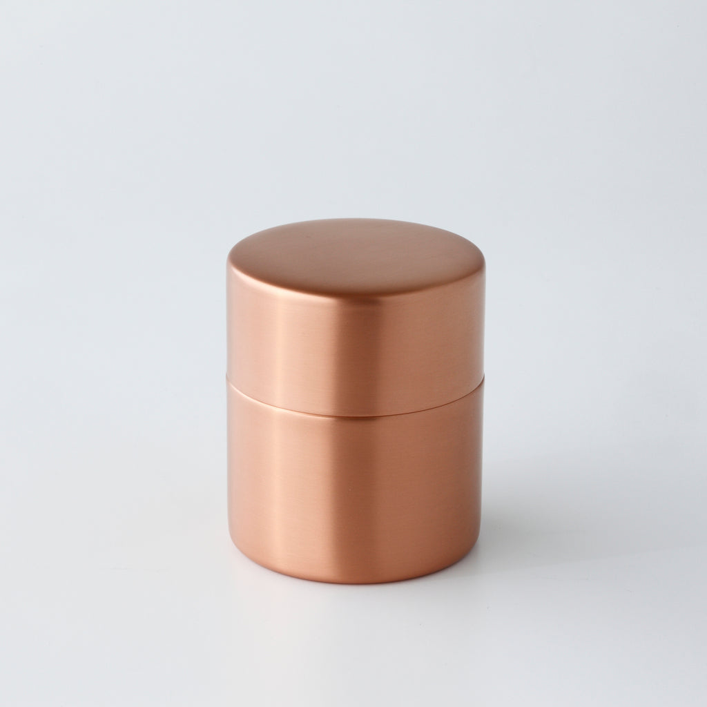 茶筒 銅 中 - ref. / Web Store